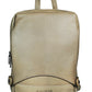 Calfnero Genuine Leather Women's Backpack (71798-Taupe)
