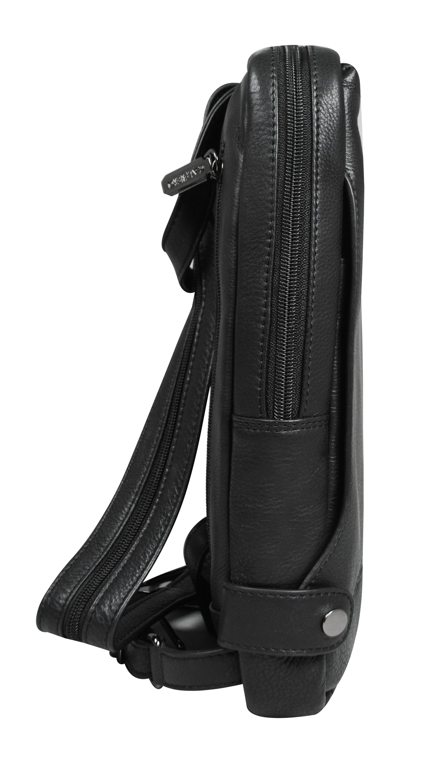 Calfnero Genuine Leather Women's Backpack (71798-Black)