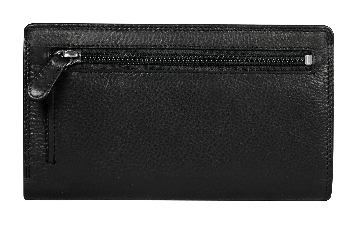 Calfnero Genuine Leather Women's Wallet (740600-Black)