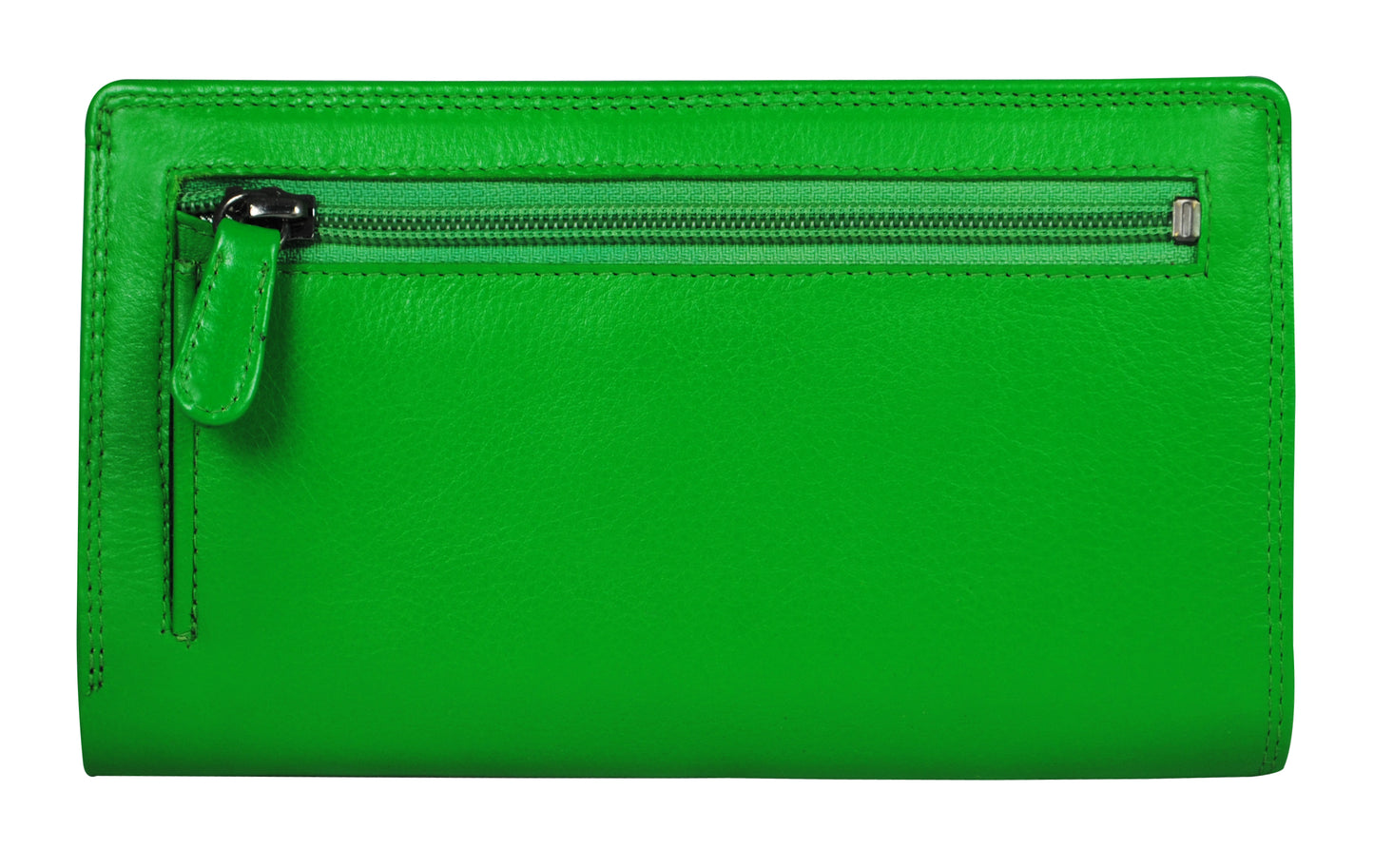 Calfnero Genuine Leather Women's Wallet (740600-Green)