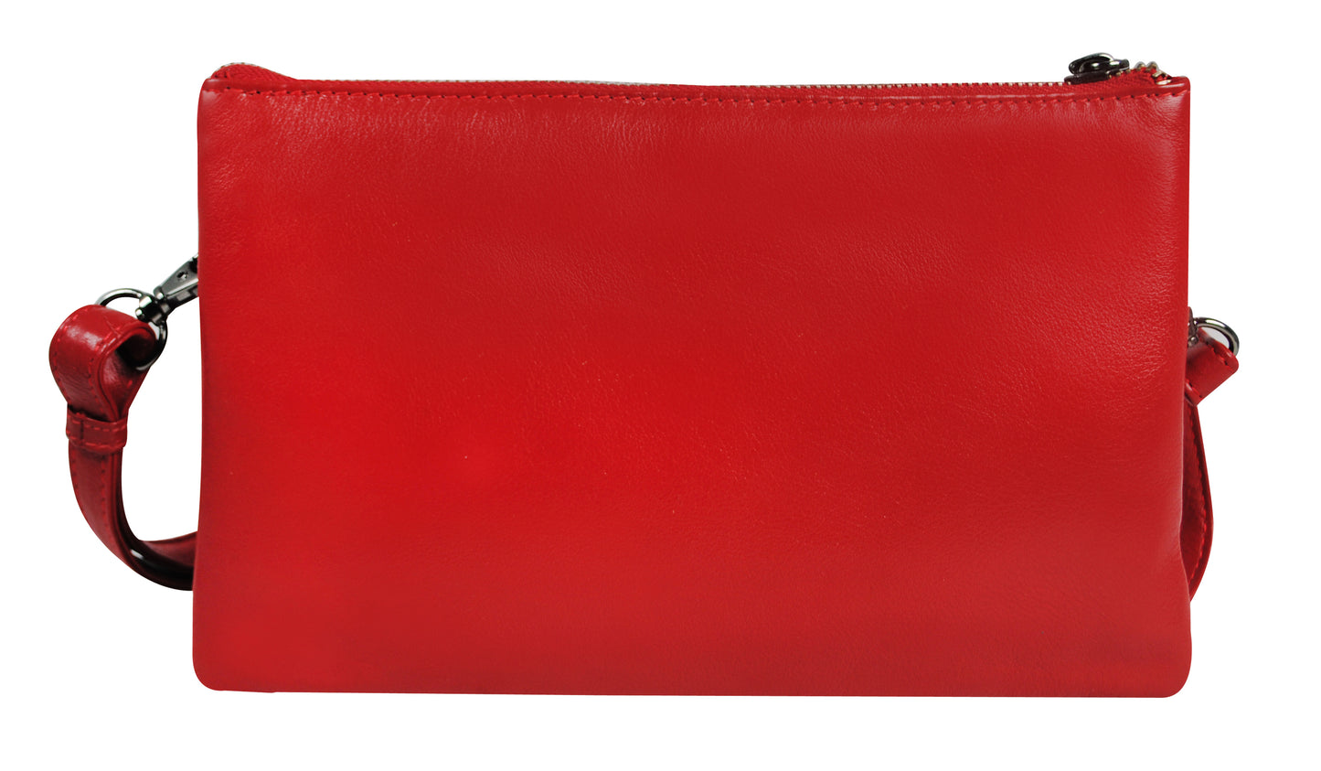Calfnero Genuine Leather Women's Sling Bag (7590-Red)