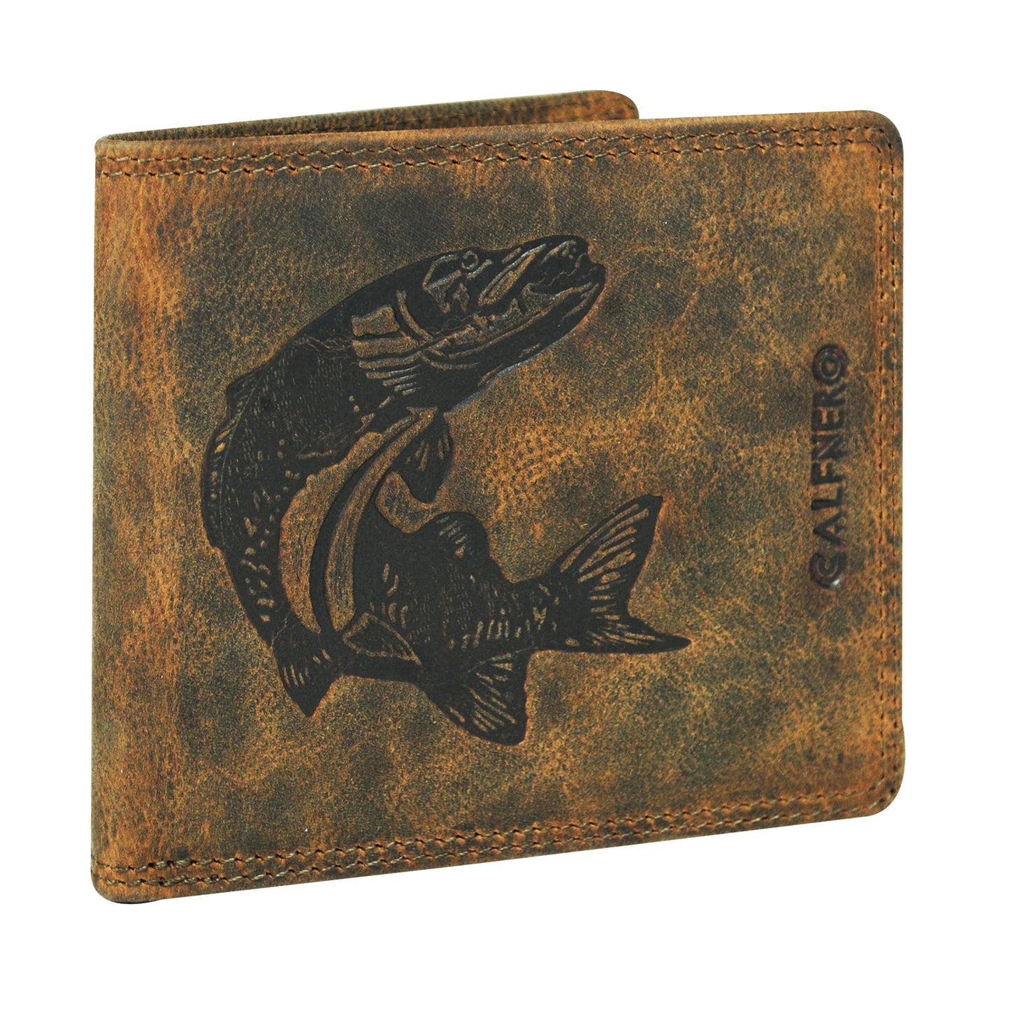 Calfnero Genuine Leather Men's Wallet (CF-203-Hunter)
