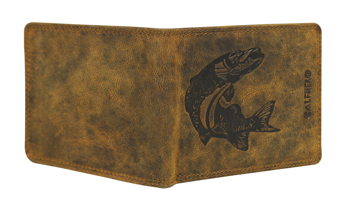 Calfnero Genuine Leather Men's Wallet (CF-203-Hunter)