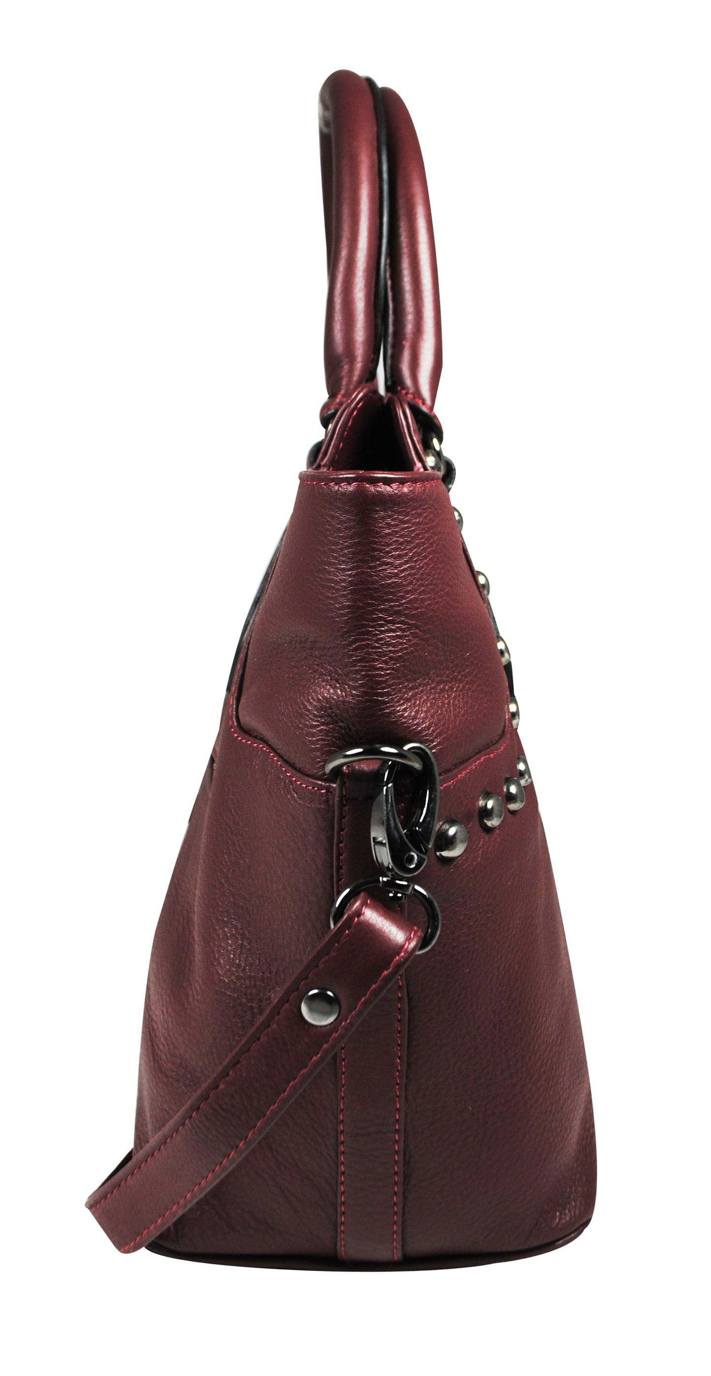 Calfnero Women's Genuine Leather Hand Bag (CON-1)
