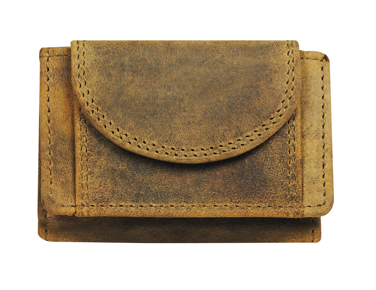 Calfnero Genuine Leather Card Case (D-124-Hunter)