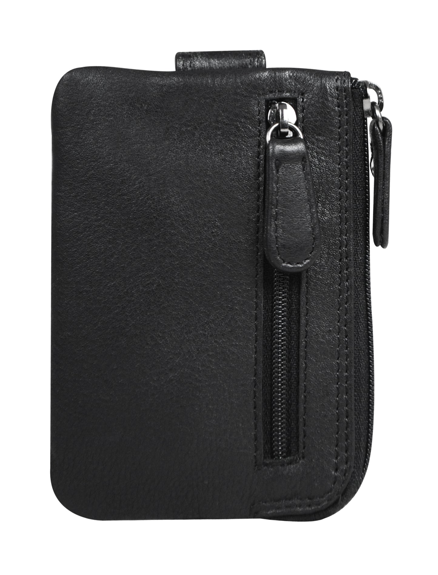 Calfnero Genuine Leather Card Case (D-25-Black)