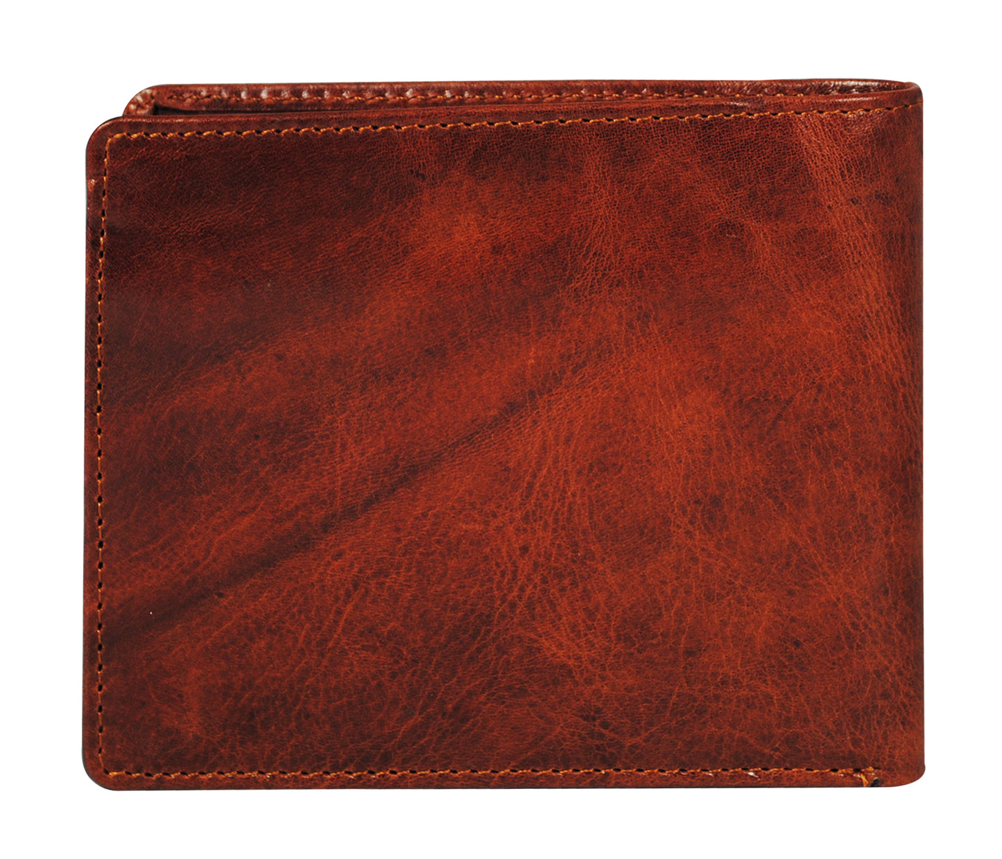 Calfnero Genuine Leather  Men's Wallet (9797-Tan)