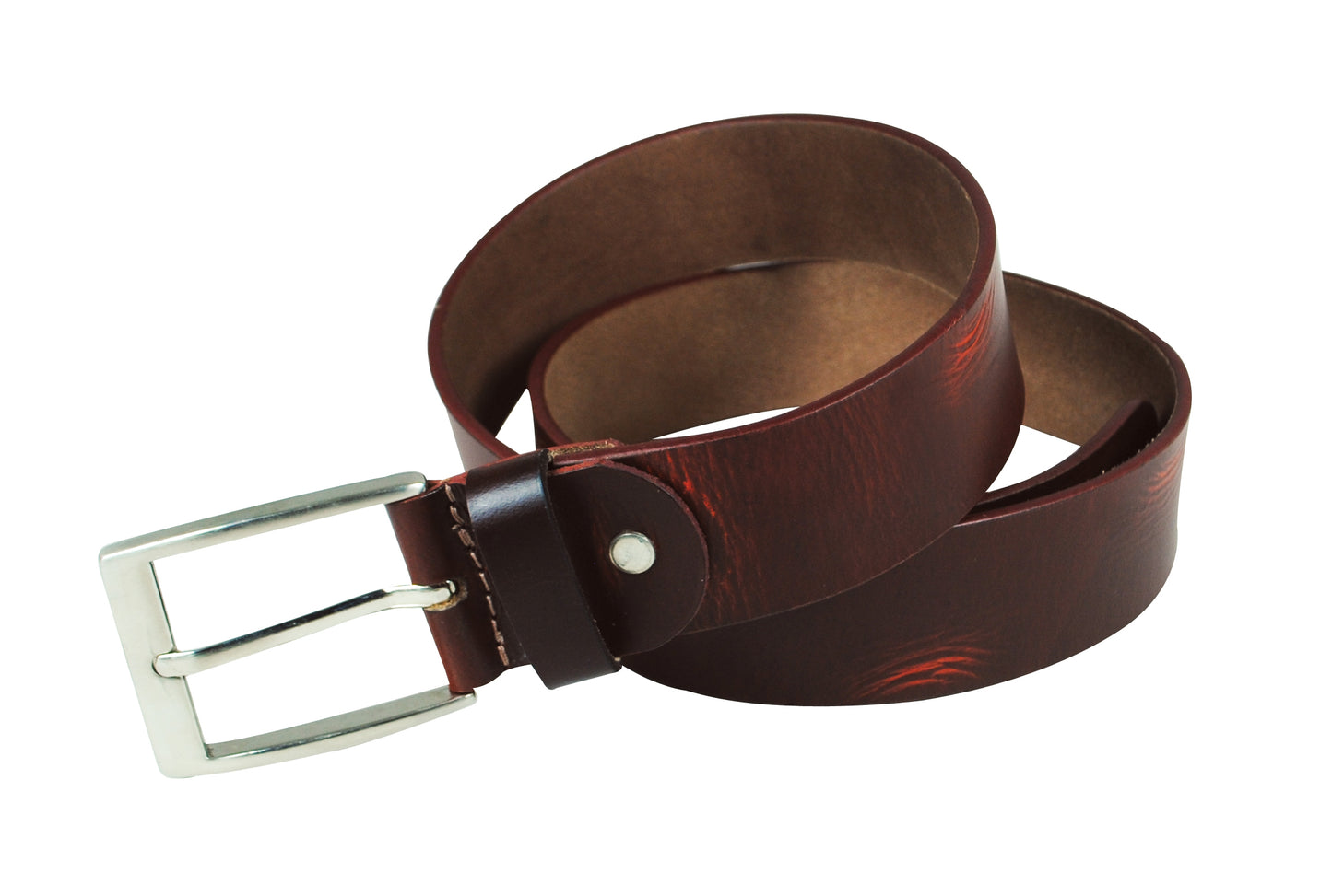 Calfnero Genuine Leather Men's Belt (CB-11-Brown)