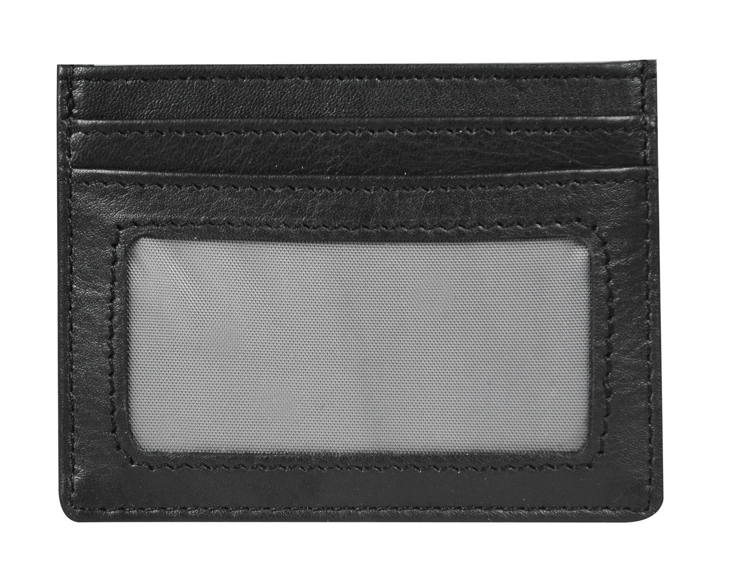 Calfnero Genuine Leather Card Case (1044-Black)