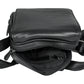 Calfnero Genuine Leather Men's Cross Body Bag (2353-Black)