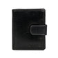 Calfnero Genuine Leather Women's wallet (511-Black-VT)