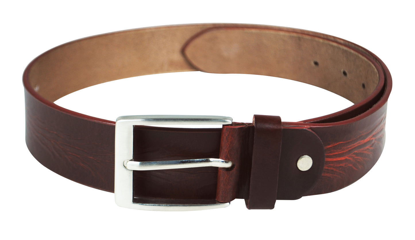 Calfnero Genuine Leather Men's Belt (CB-09-Brown)