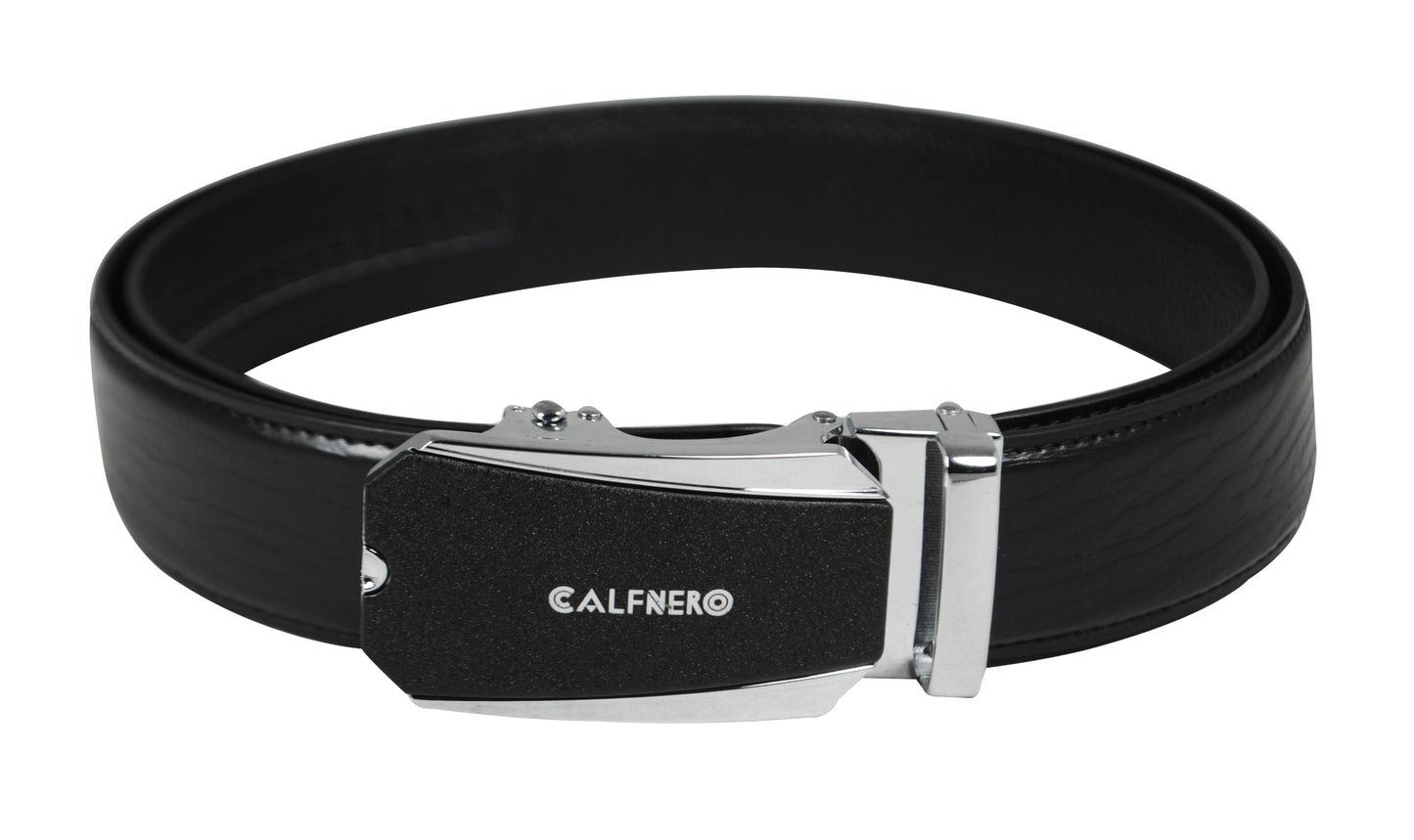 Calfnero Genuine Leather Men's Belt (CB-05-Black)