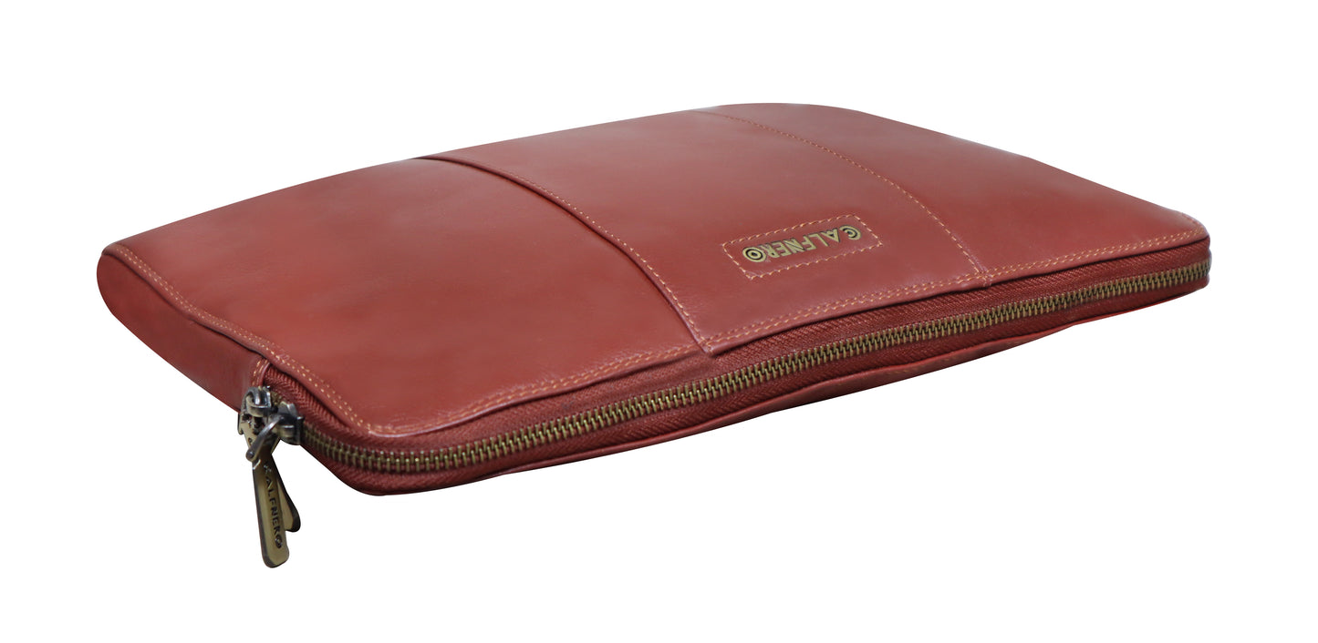 Calfnero Genuine Leather iPad Cover (IP-01-Cognac)