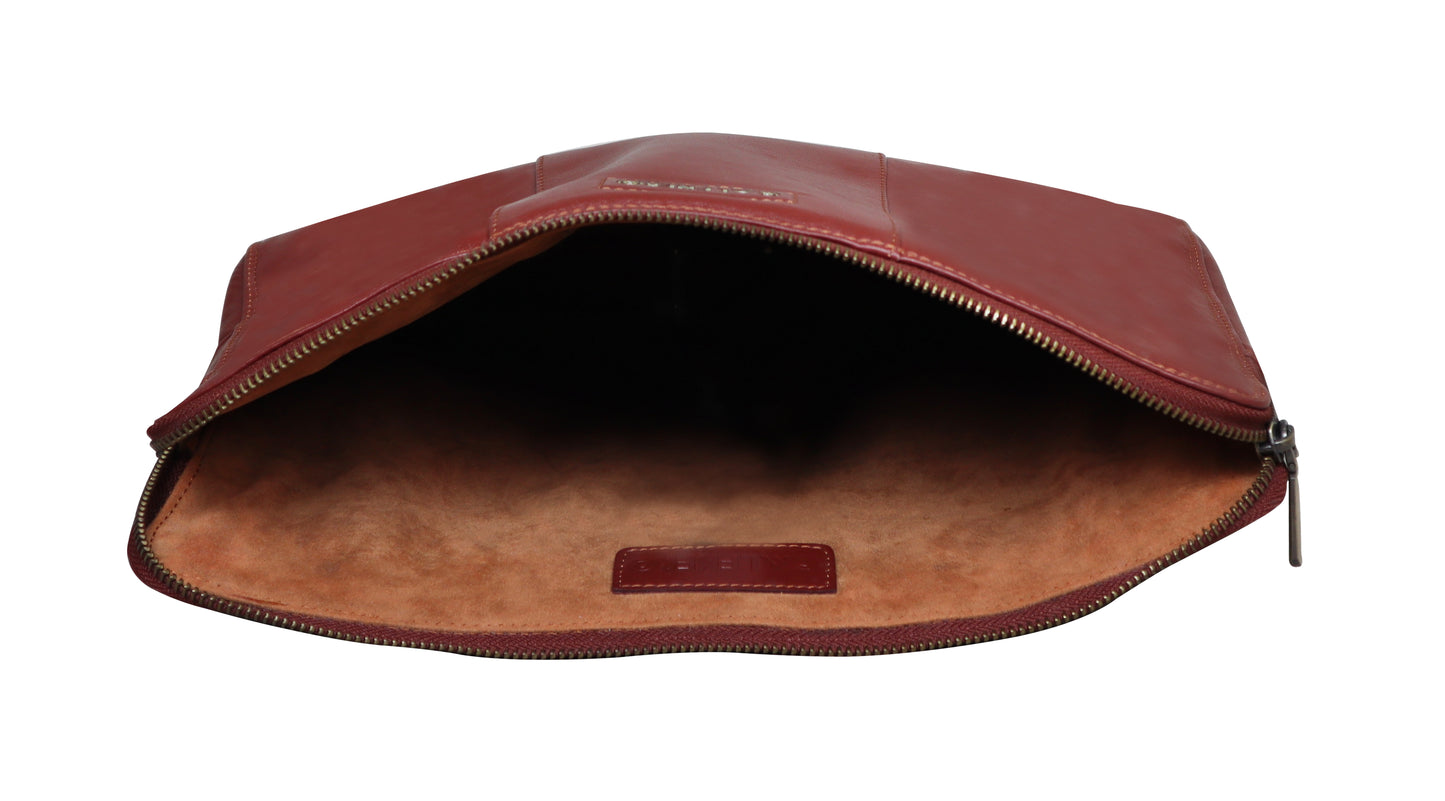 Calfnero Genuine Leather iPad Cover (IP-01-Cognac)