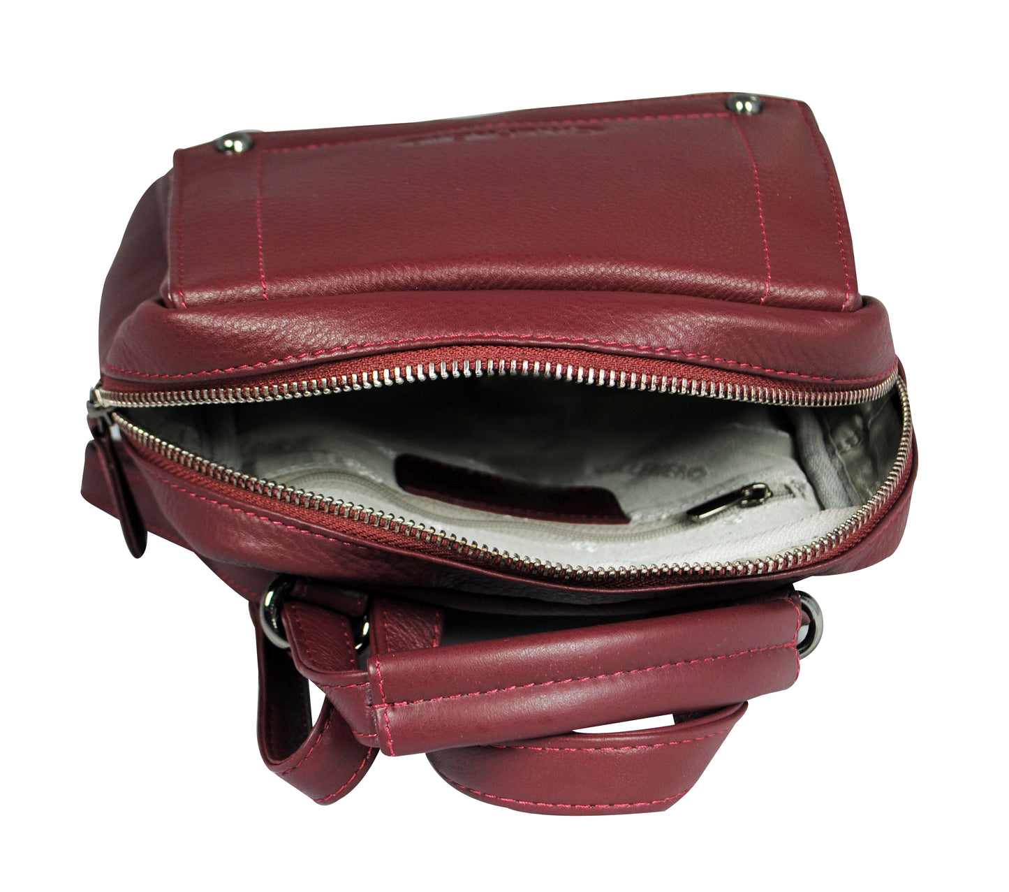Calfnero Genuine Leather Women's Backpack (71084-Brodo)