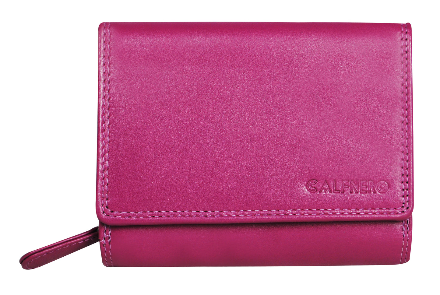 Calfnero Genuine Leather Women's Wallet (L-02-Pink)