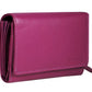 Calfnero Genuine Leather Women's Wallet (L-04-Pink)