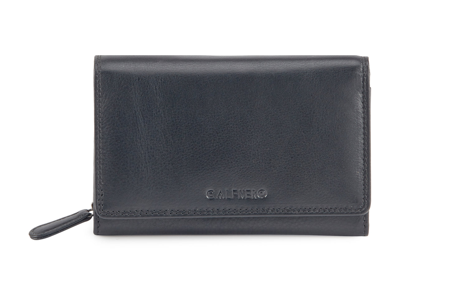 Calfnero Genuine Leather Women's Wallet (L-04-Black)