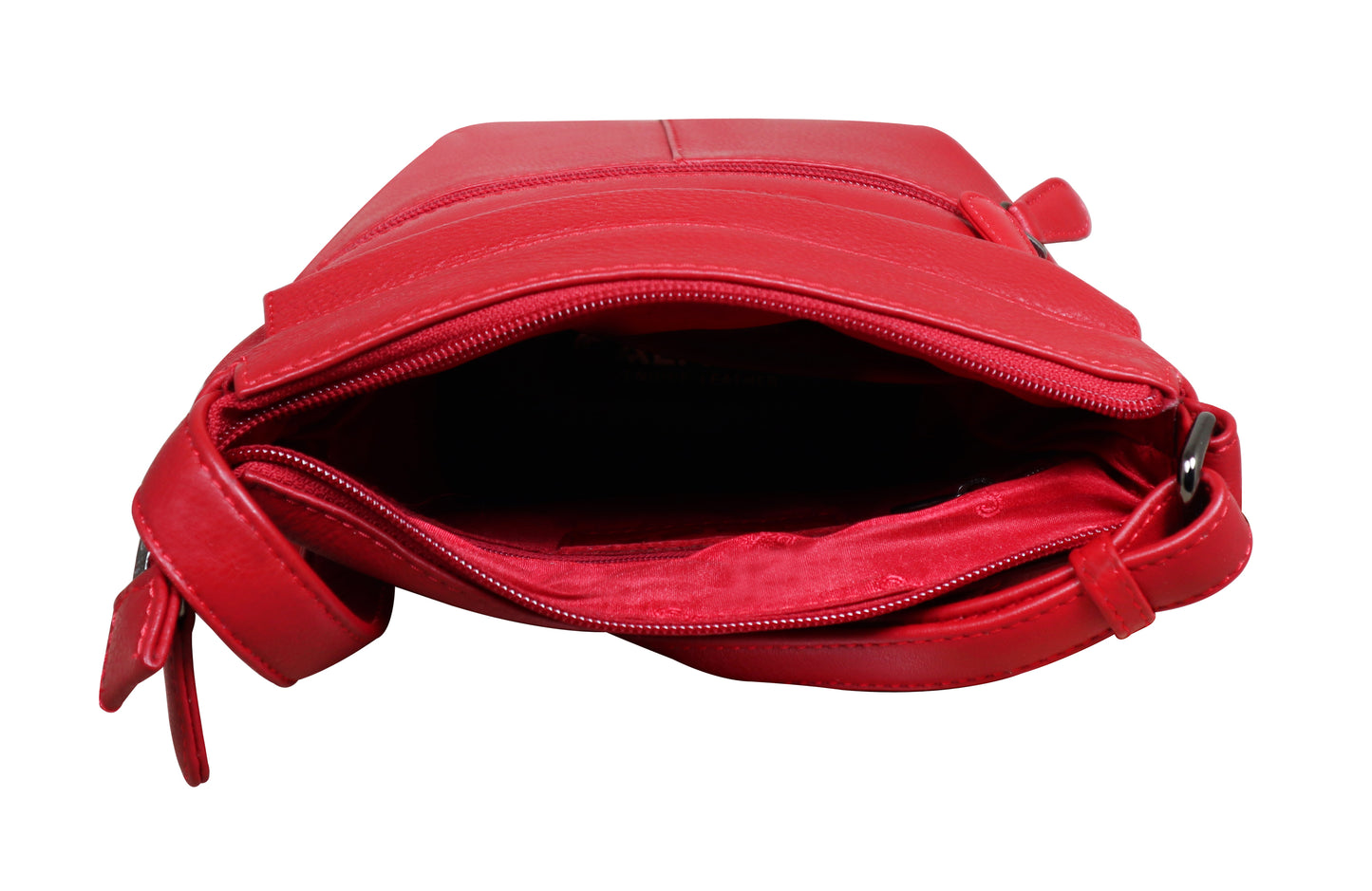 Calfnero Genuine Leather Women's Sling Bag (LV-01-Red)