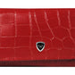 Calfnero Genuine Leather Women's Wallet (LW-71-Red)