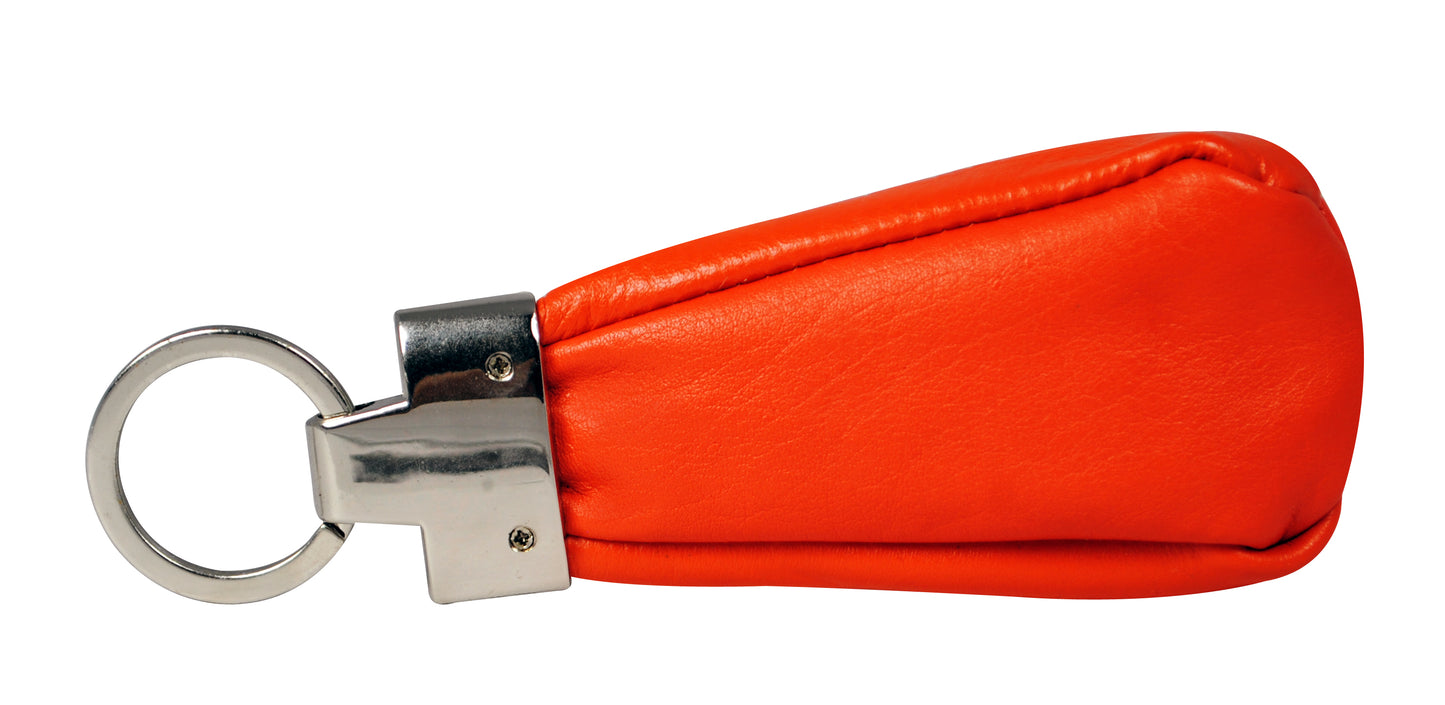 Calfnero Genuine Leather Key Ring (SA-01-Orange)