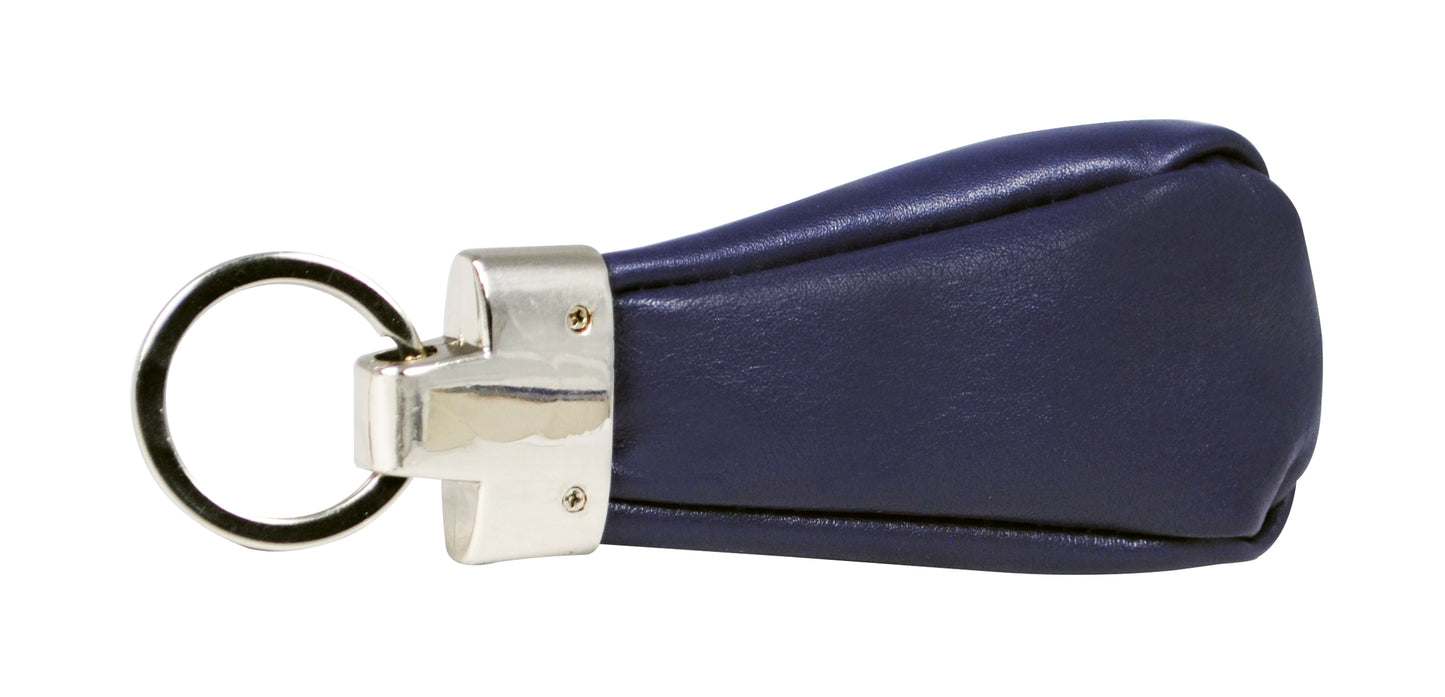 Calfnero Genuine Leather Key Ring (SA-01-Purple)