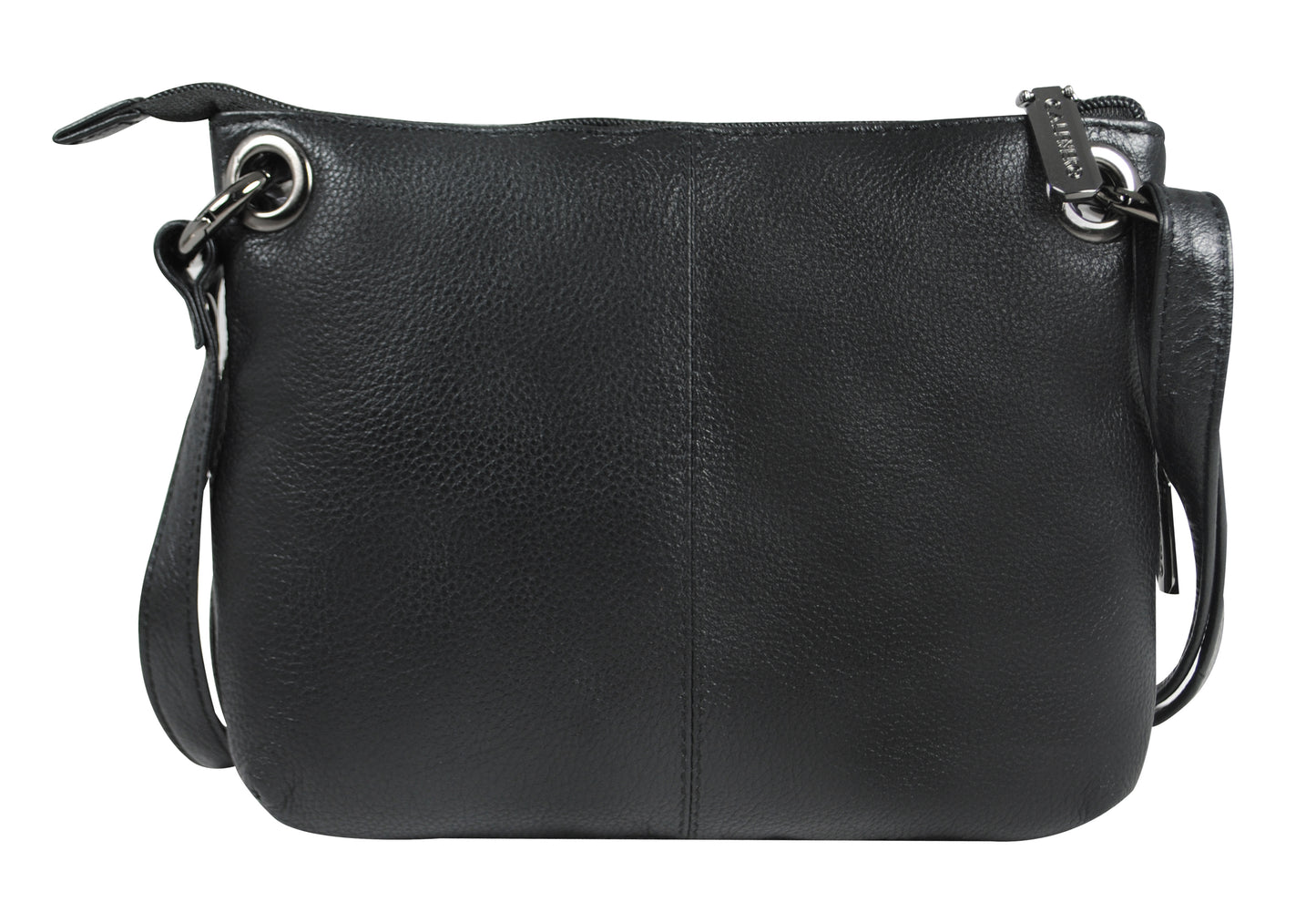 Calfnero Genuine Leather Women's Sling Bag (WS-04-Black)