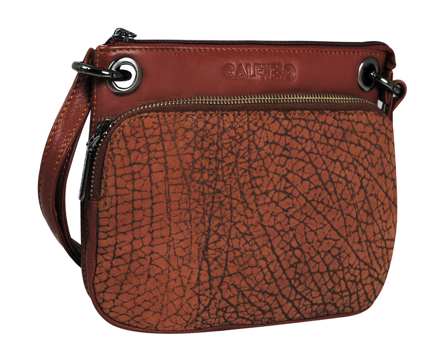 Calfnero Genuine Leather Women's Sling Bag (WS-04-Cognac)