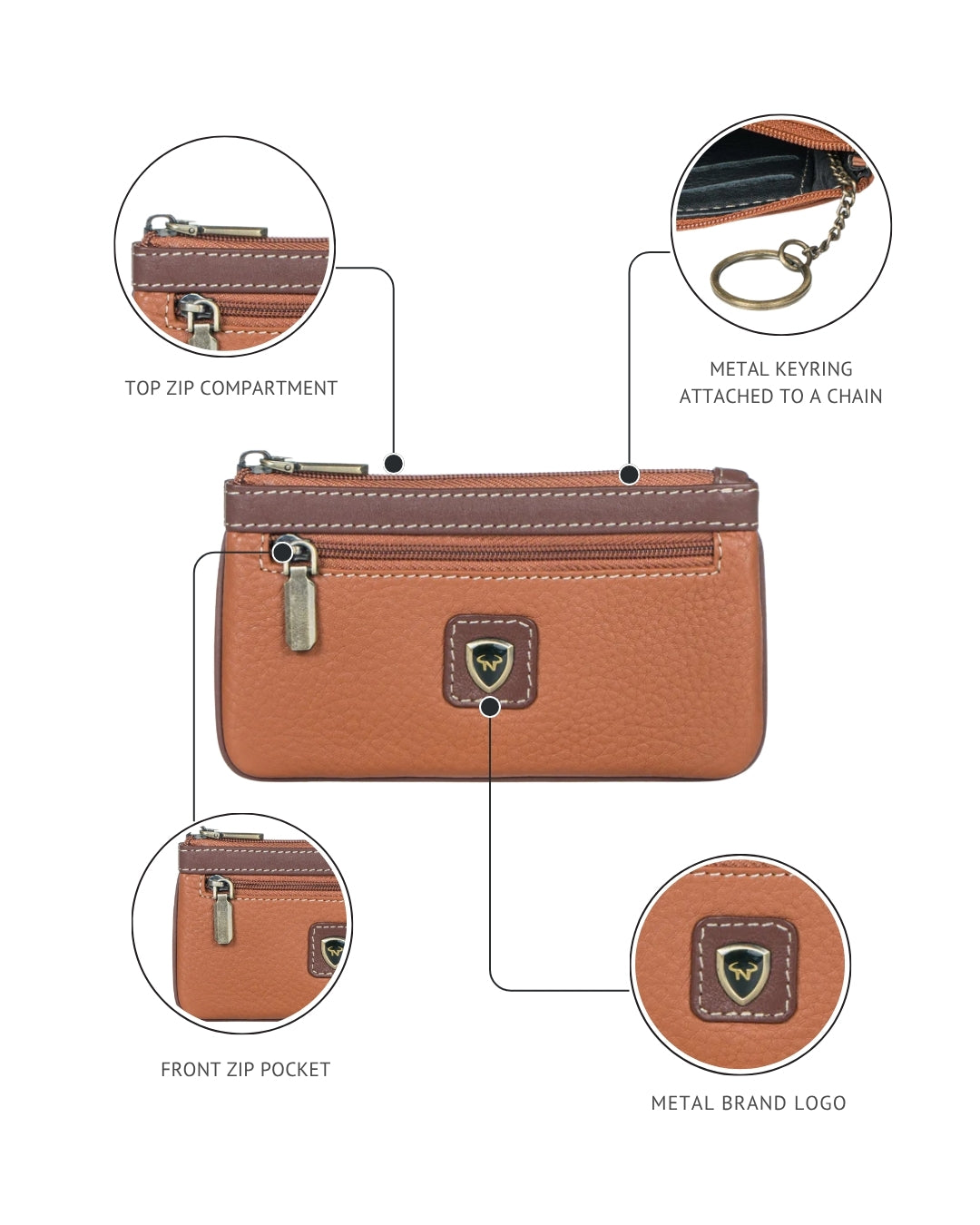 Amber Key Case