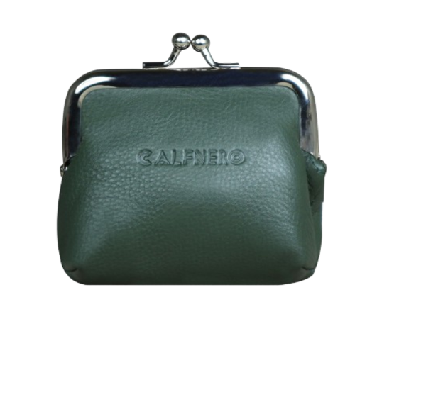 "Minnie" Women's Coin Case Green