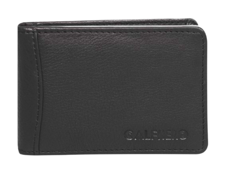 "David" Card Case wallet Brown