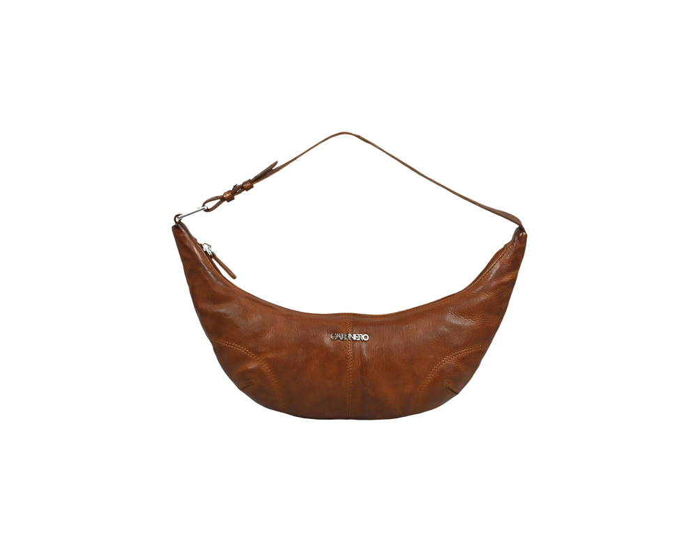 "Demi-Lune"Classic shoulder bag for women