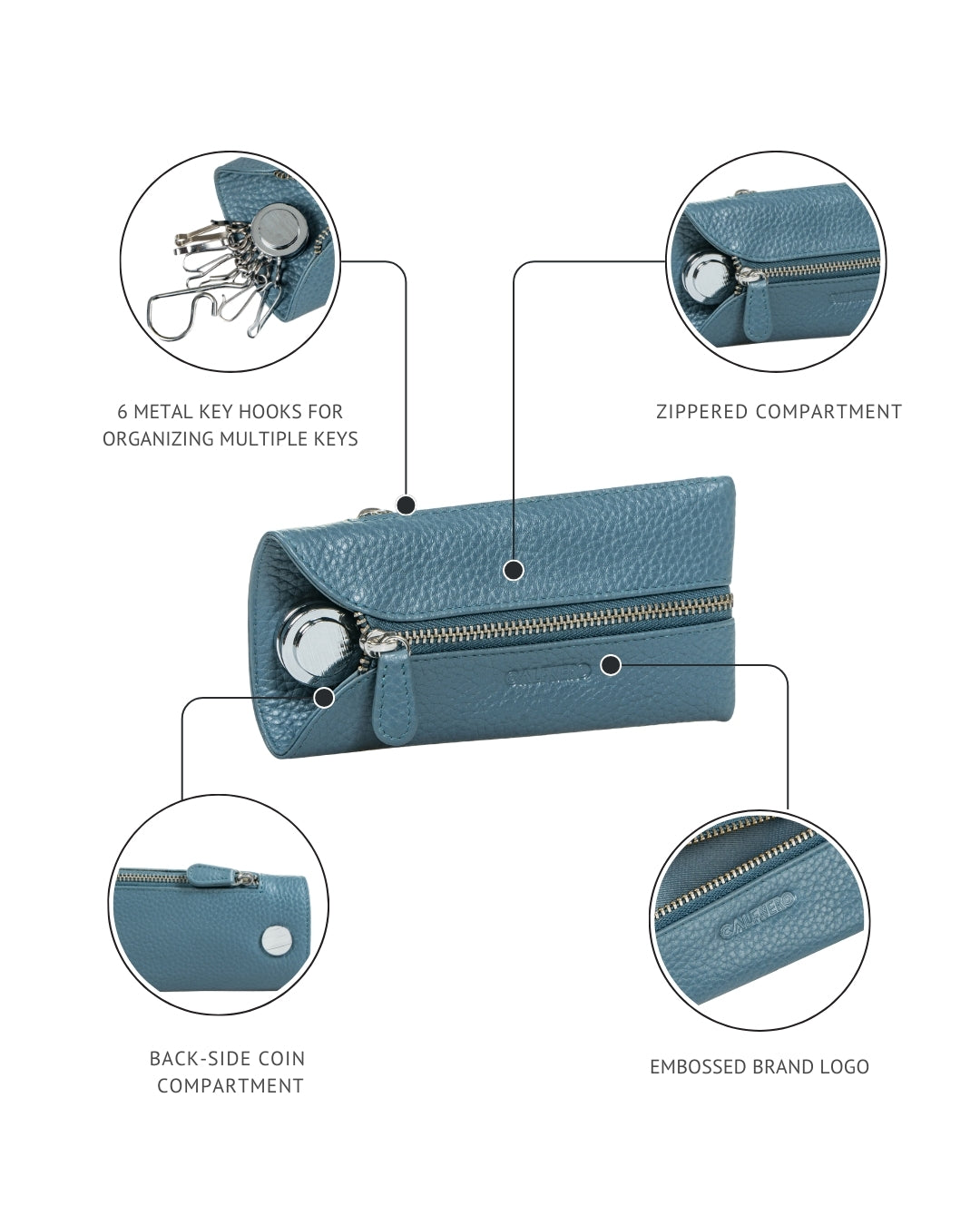 Monarch Key Key Ring