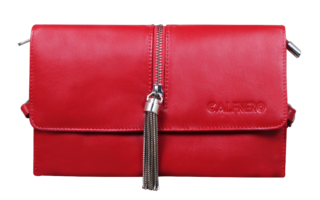 "Elora" Women's Sling Bag Red