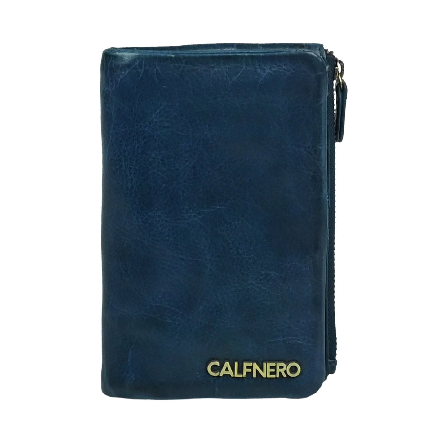 "Zyra"stylish and vibrant teal wallet