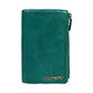 "Zyra"stylish and vibrant teal wallet