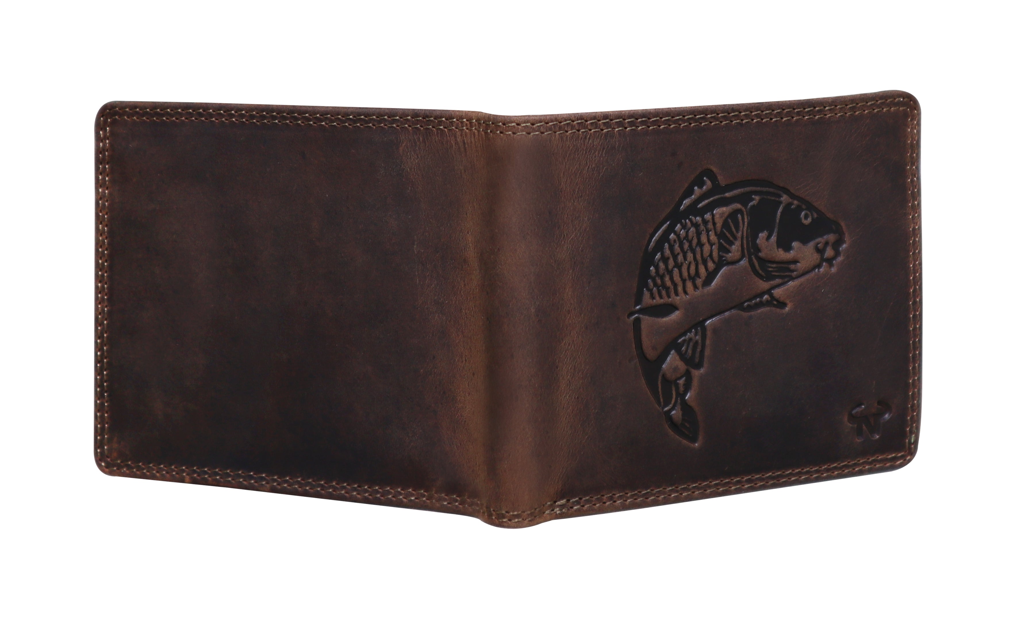 Calfnero Genuine Leather Men's Wallet (626-Hunterl)