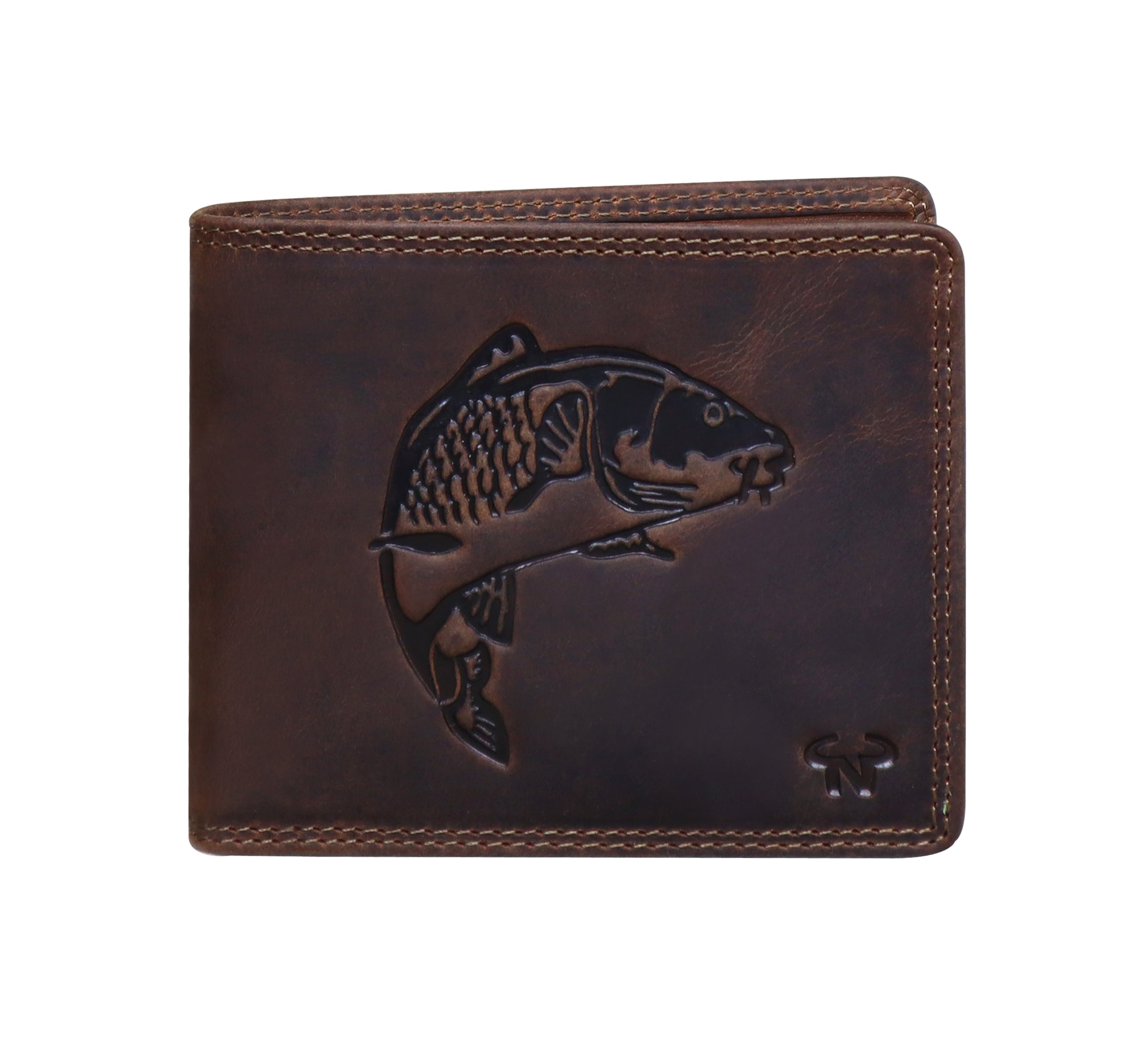 Calfnero Genuine Leather Men's Wallet (626-Hunterl)