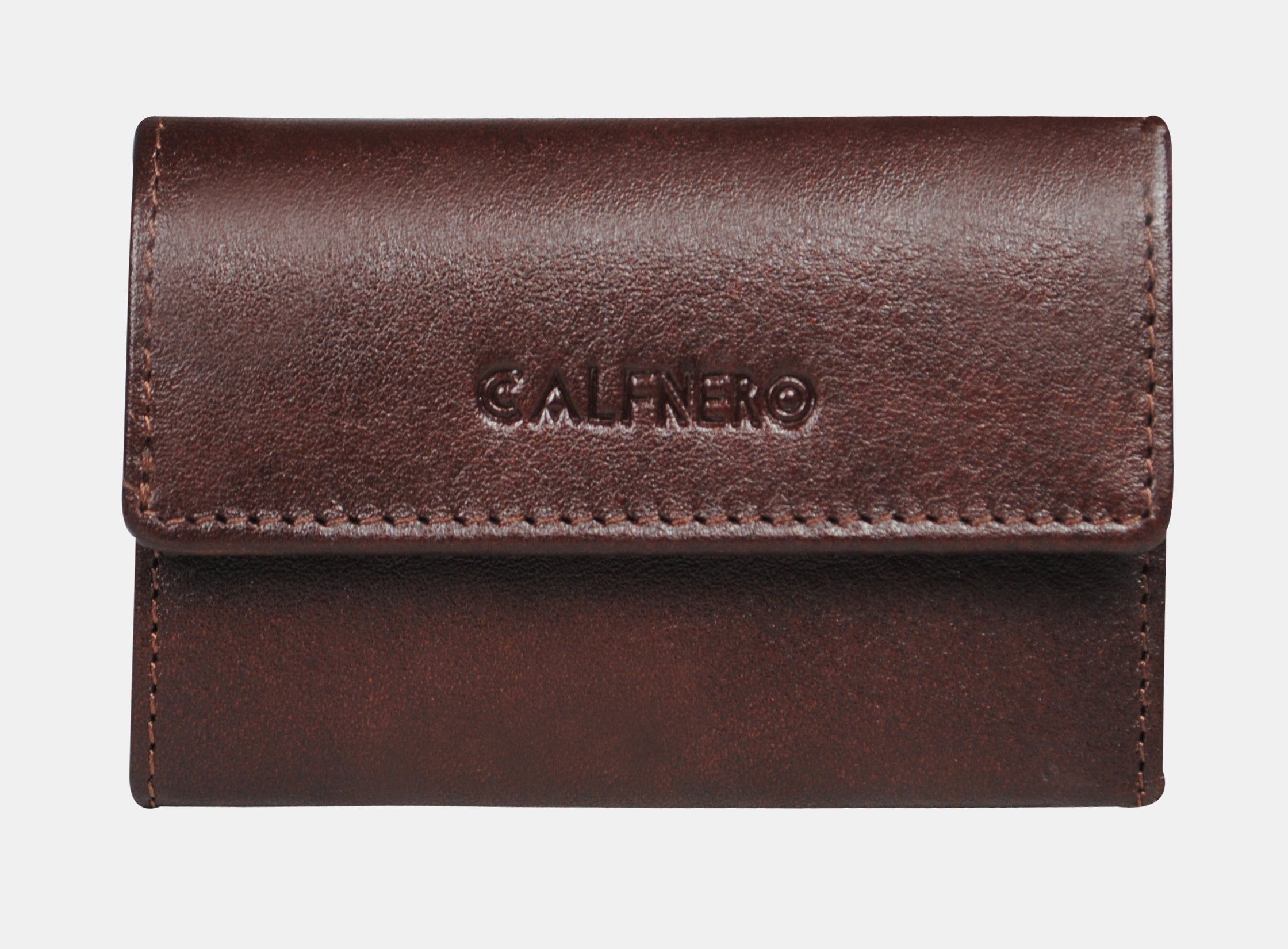 "Savior" Key Case Brown
