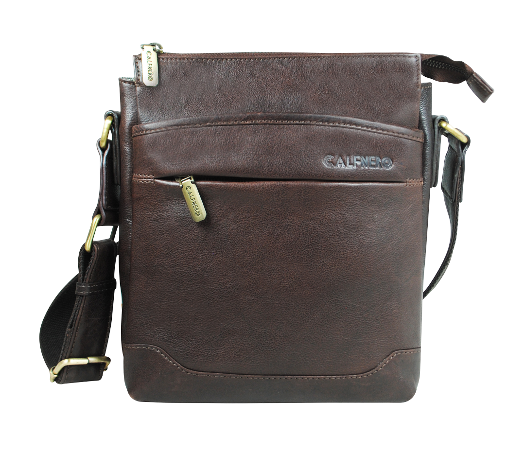 "Henry" Men's Cross Body Bag Brown