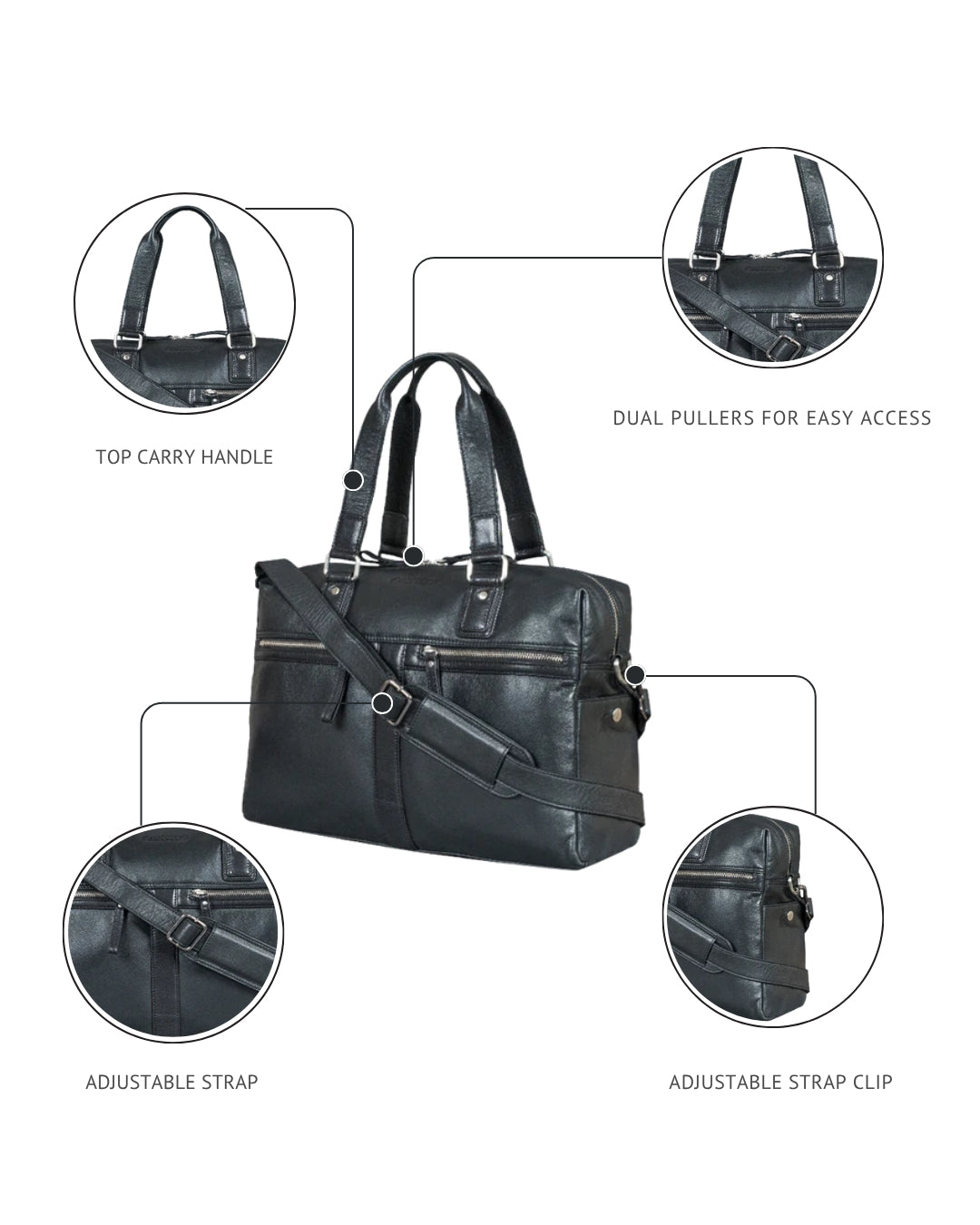 "Halsten" Men's Messenger Bag Men's Messenger Bag