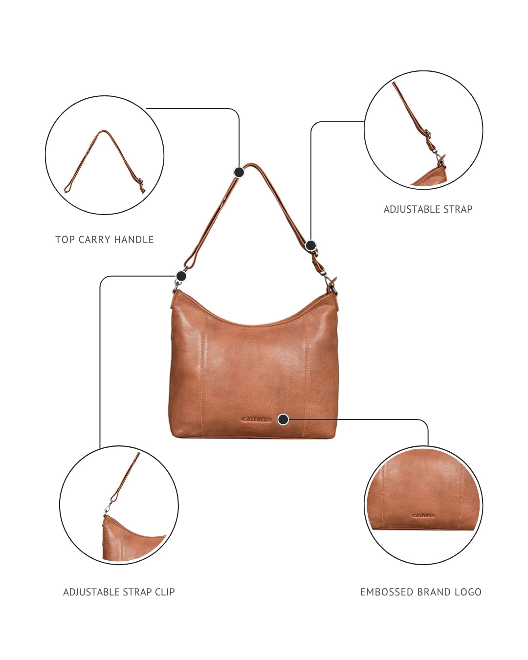 "Bonnie" Shoulder Bag for Women Women's Shoulder Bag