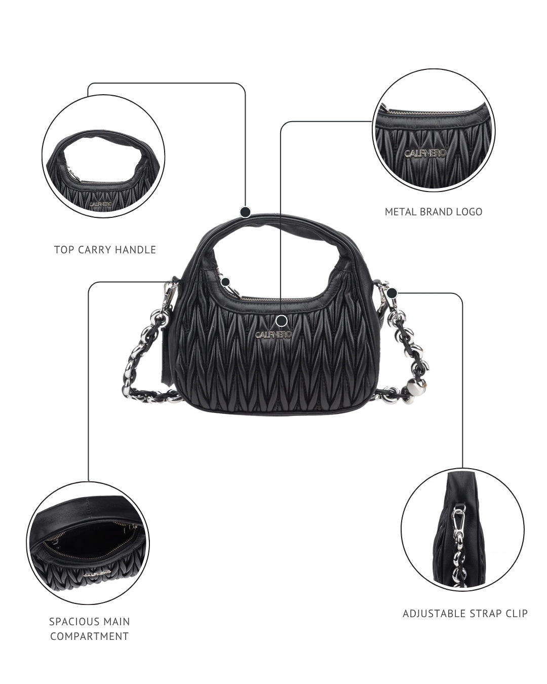 "Luxe" Puff Small Bag for Women Women's Hand Bag