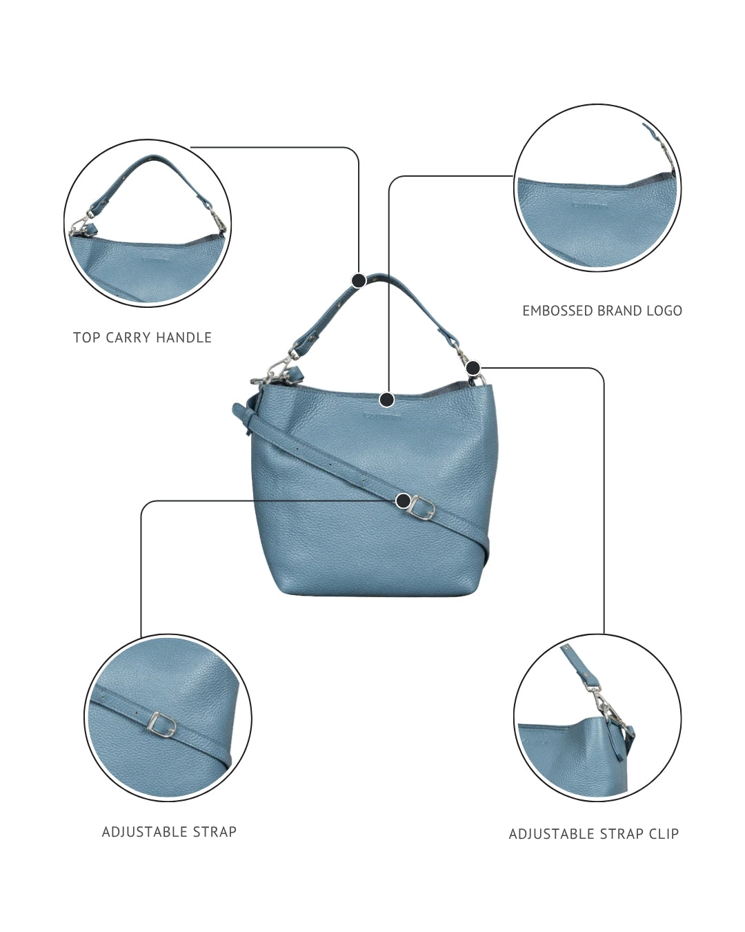 "Bliss" Women's Sling & Hand Bag Women's Hand Bag