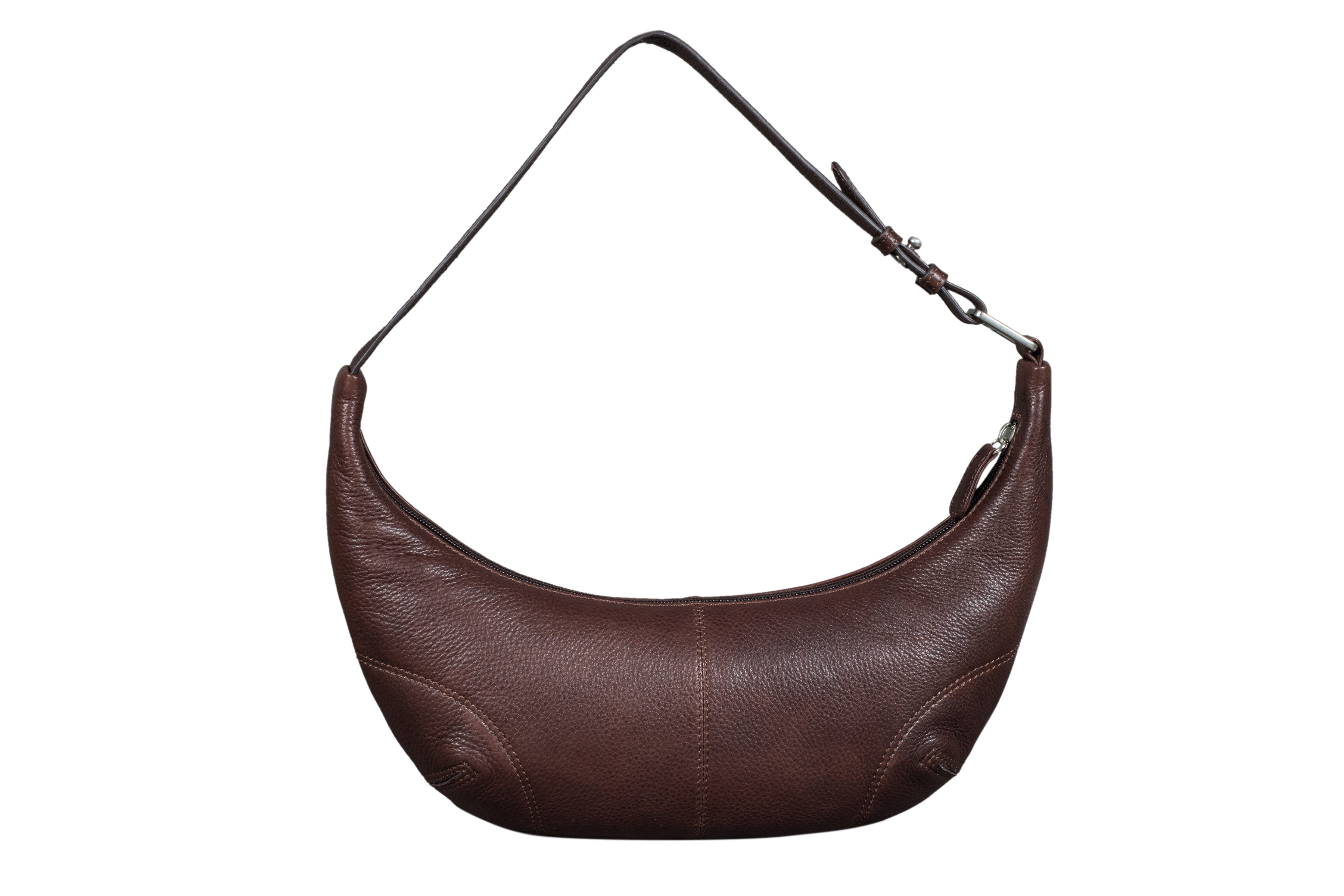 "Demi-Lune"Classic shoulder bag for women