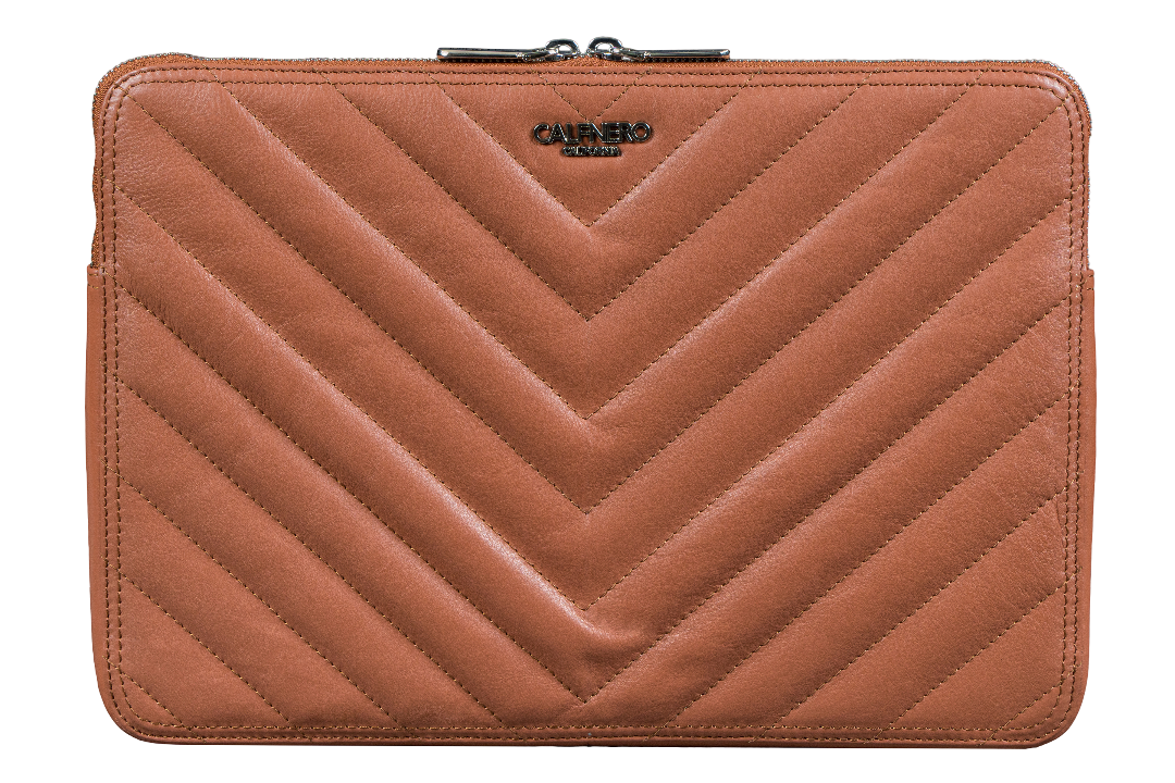 “Troy” iPad Sleeve Camel