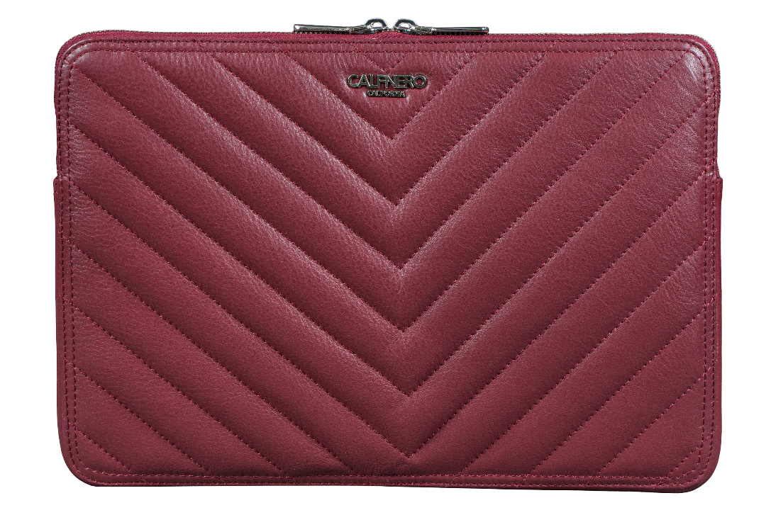 “Troy” iPad Sleeve Brodo (Burgundy)