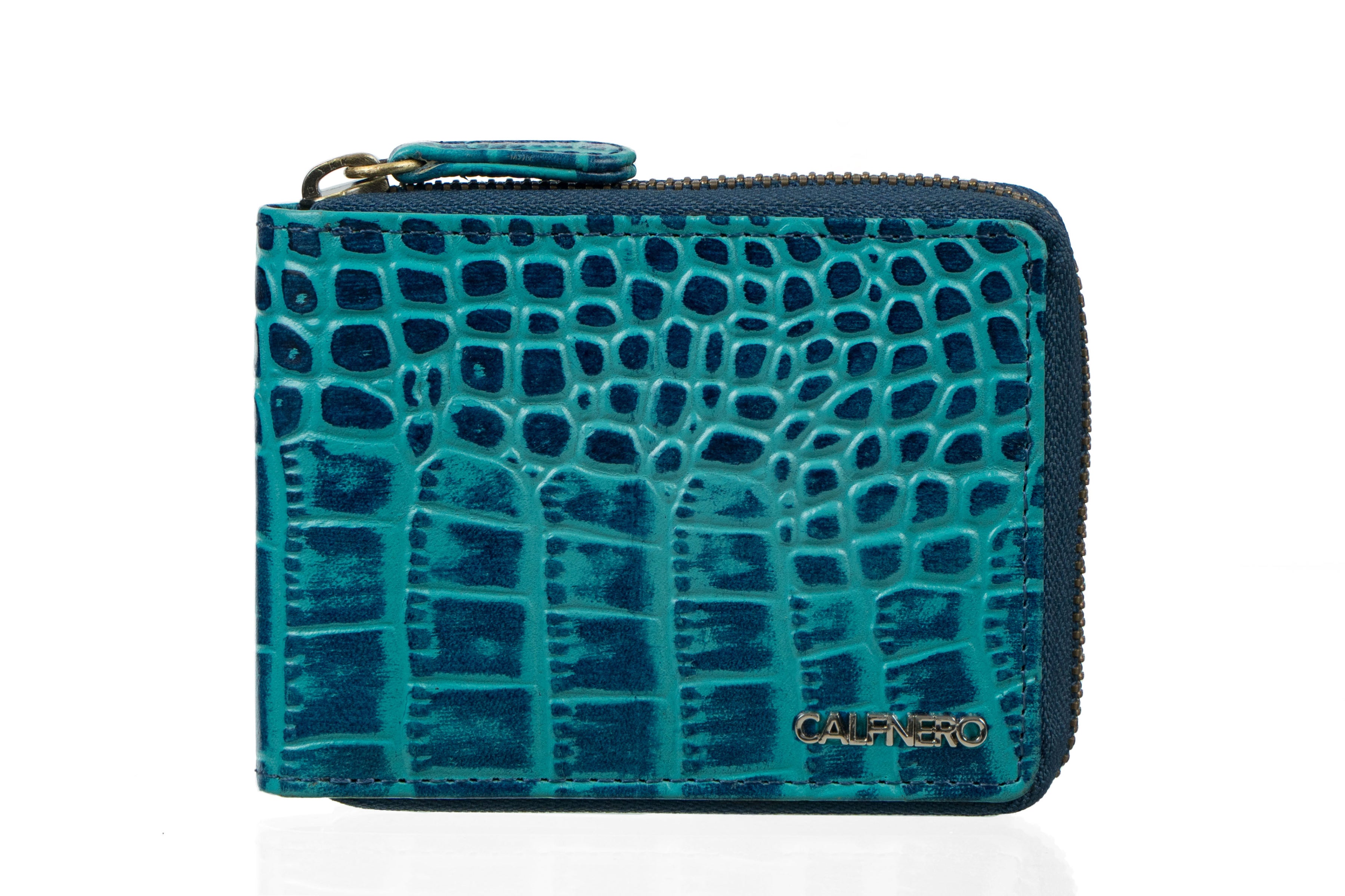 Aqua Croco Women's Wallet
