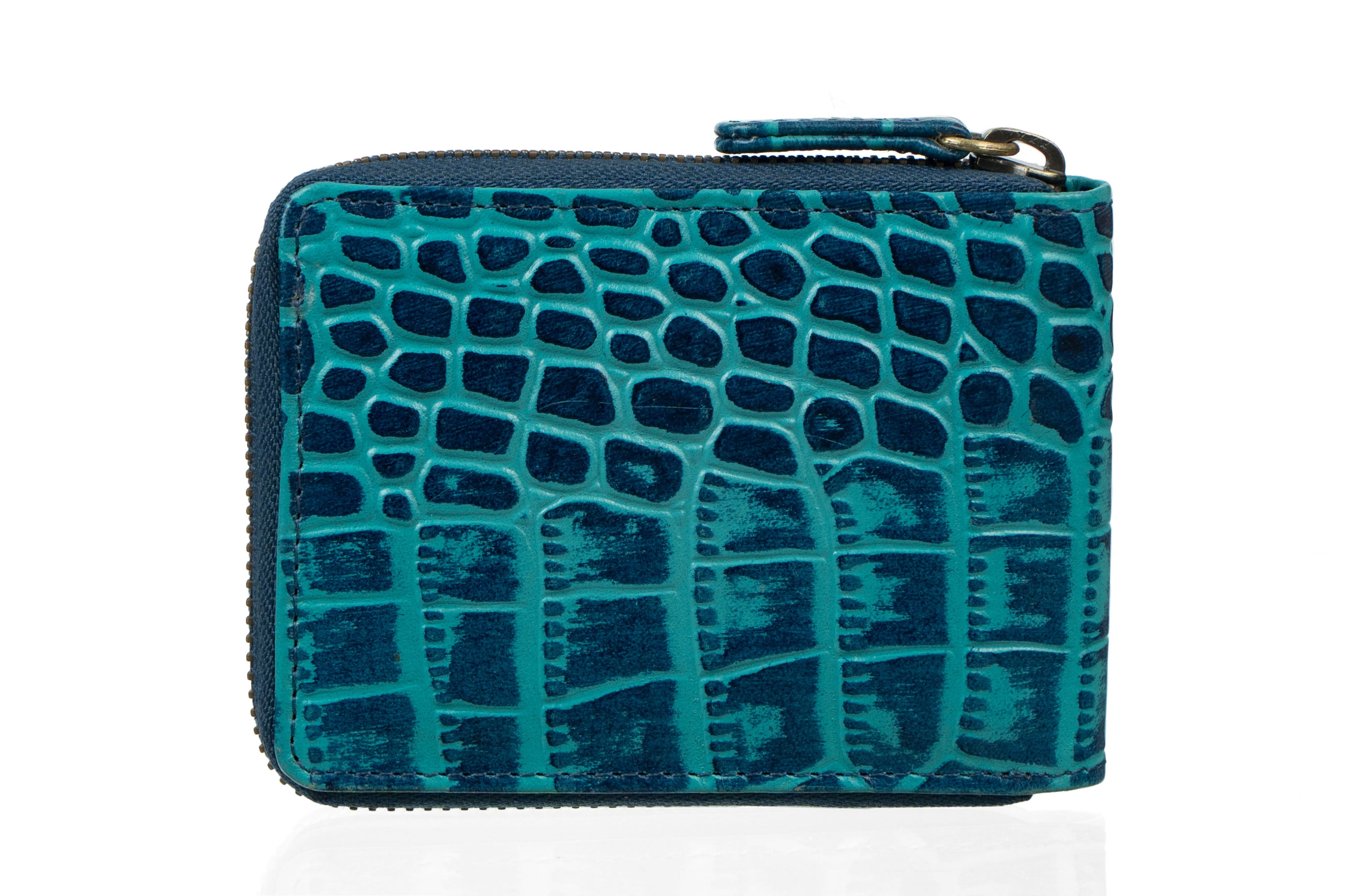 Aqua Croco Women's Wallet